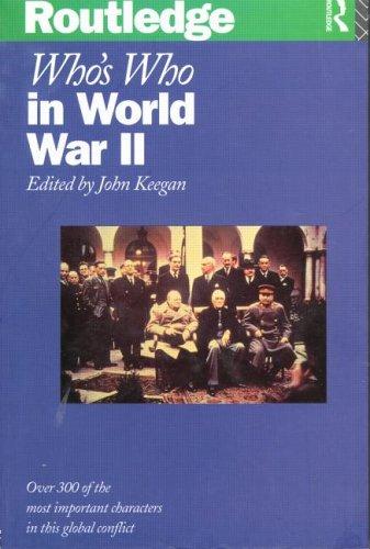 Cover of Who was who in World War II