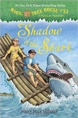 Cover of Shadow of the Shark (Magic Tree House #53)