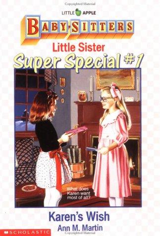 Cover of Karen's wish. (Baby-Sitters Little Sister SUPER SPECIAL no.1)