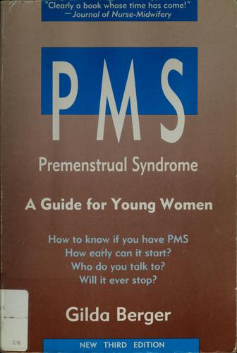 Cover of PMS, premenstrual syndrome