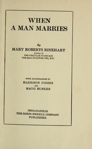 Cover of When a Man Marries