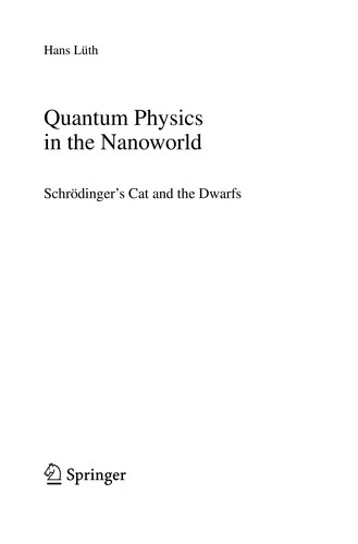 Cover of Quantum Physics in the Nanoworld