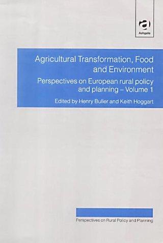 Cover of Agricultural transformation, food and environment