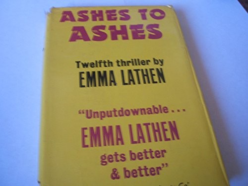 Cover of Ashes to Ashes