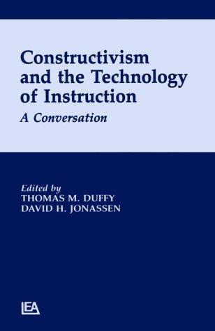 Cover of Constructivism and the technology of instruction