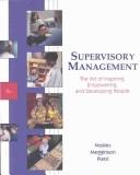 Cover of Supervisory management