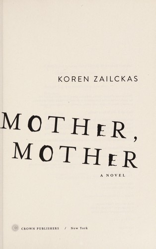 Cover of Mother, mother