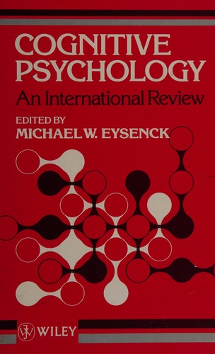 Cover of Cognitive psychology