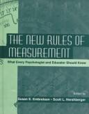 Cover of The new rules of measurement