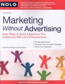 Cover of Marketing without advertising