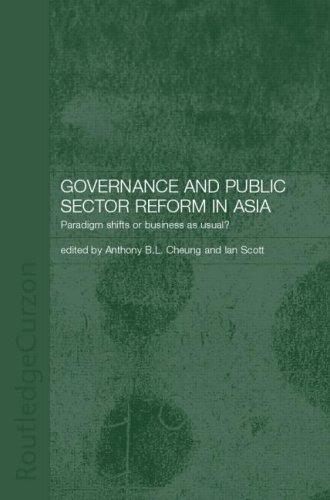 Cover of Governance and public sector reform in Asia