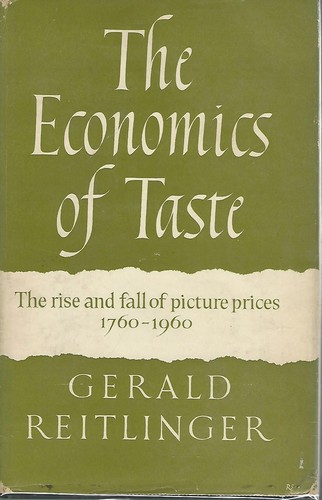 Cover of The Economics of Taste