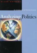 Cover of Analyzing Politics