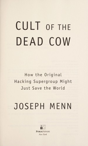 Cover of Cult of the Dead Cow