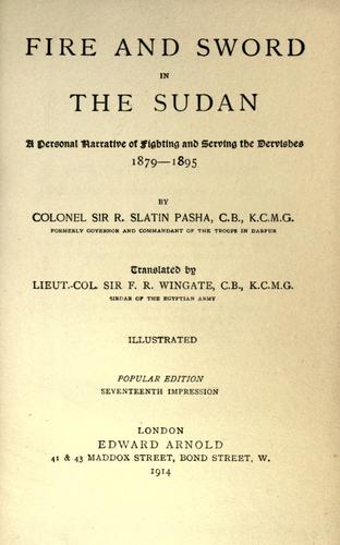 Cover of Feuer und Schwert im Sudan