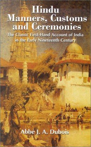 Cover of Moeurs, institutions et cérémonies des peuples de l'Inde