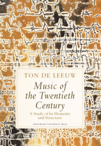 Cover of Music of the Twentieth Century