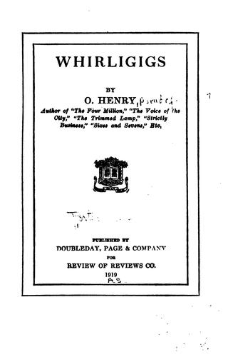 Cover of Whirligigs