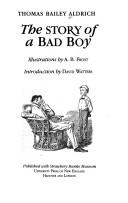 Cover of The story of a bad boy