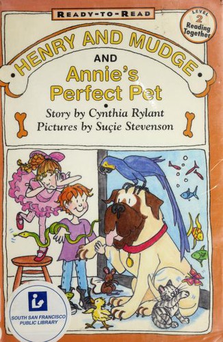 Cover of Henry and Mudge and Annie's Perfect Pet