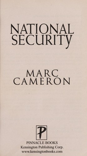 Cover of National security