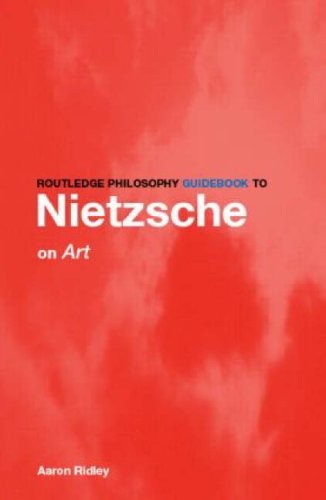 Cover of Routledge philosophy guidebook to Nietzsche on art