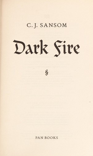 Cover of Dark fire