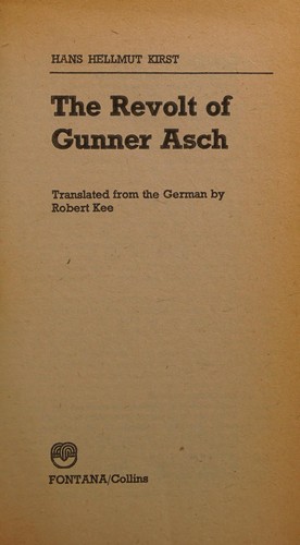 Cover of The Revolt of Gunner Asch