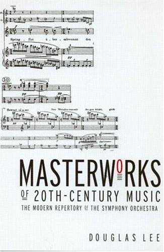 Cover of Masterworks of 20th-Century Music