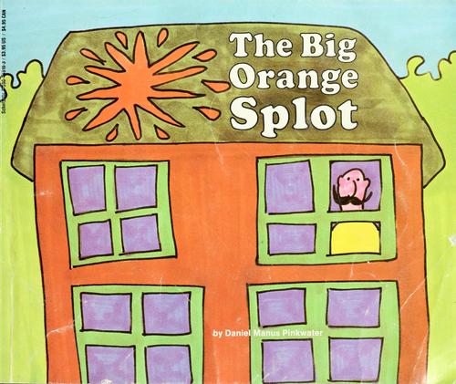 Cover of The big orange splot