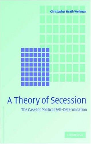 Cover of A theory of secession