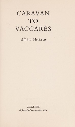 Cover of Caravan to Vaccares