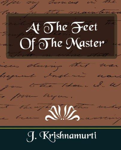 Cover of At the feet of the master