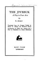 Cover of The Dybbuk