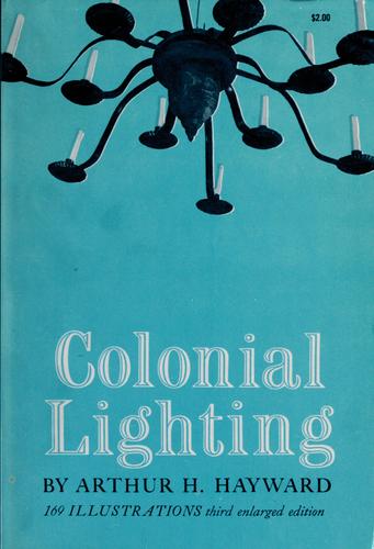 Cover of Colonial lighting