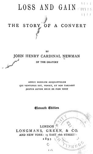 Cover of Loss and Gain
