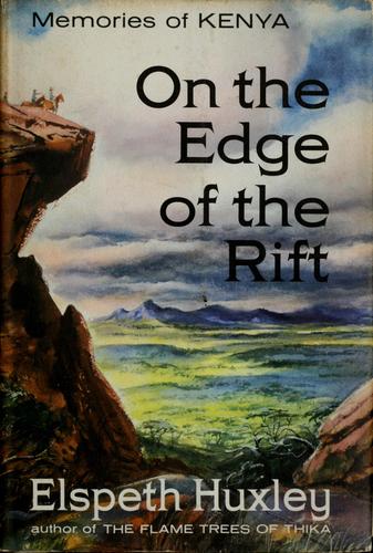 Cover of On the edge of the rift