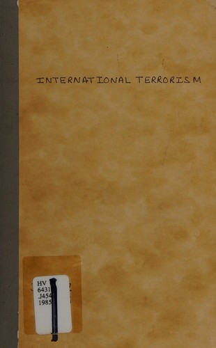 Cover of International terrorism
