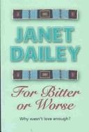 Cover of For Bitter or Worse