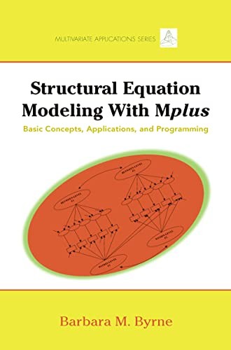 Cover of Structural equation modeling with Mplus