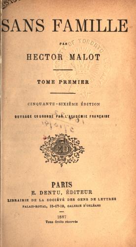 Cover of Sans famille