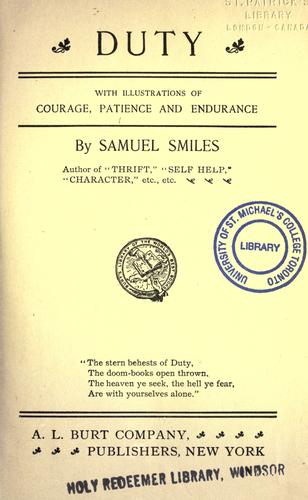 Cover of Duty