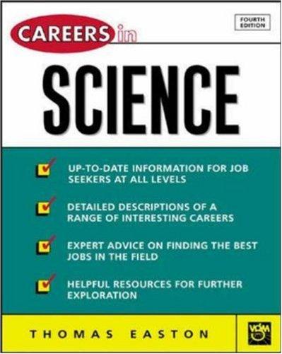 Cover of Careers in science