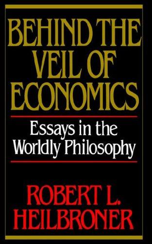 Cover of Behind the veil of economics