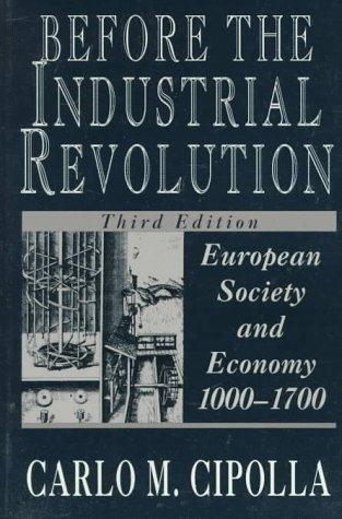 Cover of Storia economica dell'Europa pre-industriale