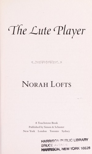 Cover of The lute player