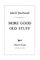 Cover of More good old stuff