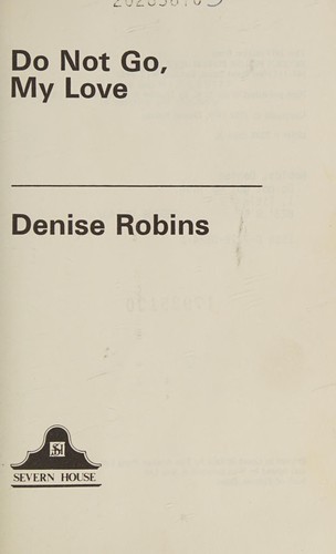Cover of Do Not Go, My Love