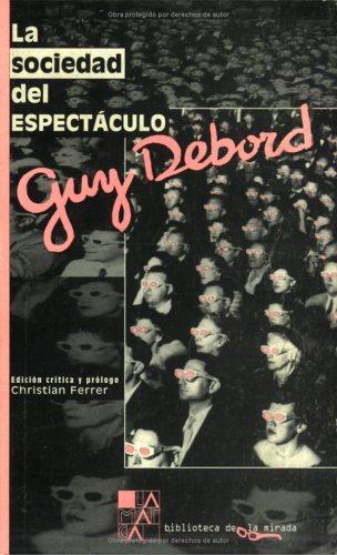 Cover of La Société du spectacle