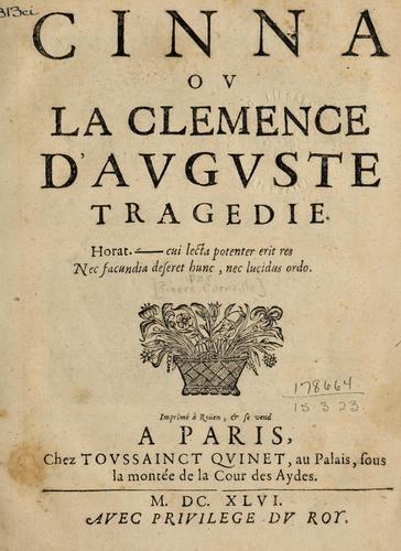 Cover of Cinna